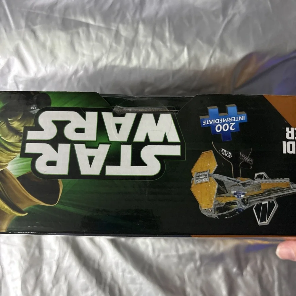 Star Wars Puzz3D Anakin's Jedi‎ Starfighter Foam Backed Puzzle Milton Bradley